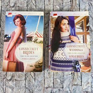 Connecticut Romance Novels Paperbacks Set of 2 Romance Book Bundle